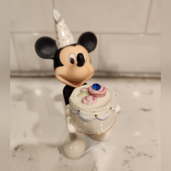 LENOX MICKEY'S HAPPY BIRTHDAY TO YOU September Stone -NEW in BOX w/COA (P01297) - Picture 4 of 4